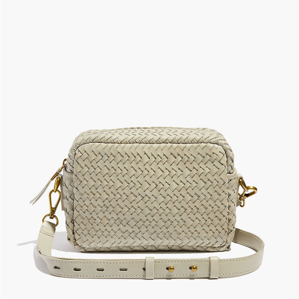 Madewell The Transport Camera Bag: Woven Leather Edition